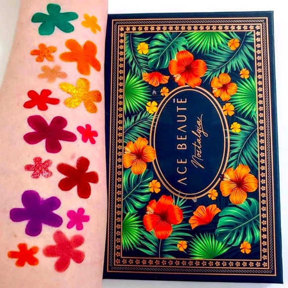 🆕 ACE BEAUTE Nostalgia Palette Eye shadows - Picture 2 of 5